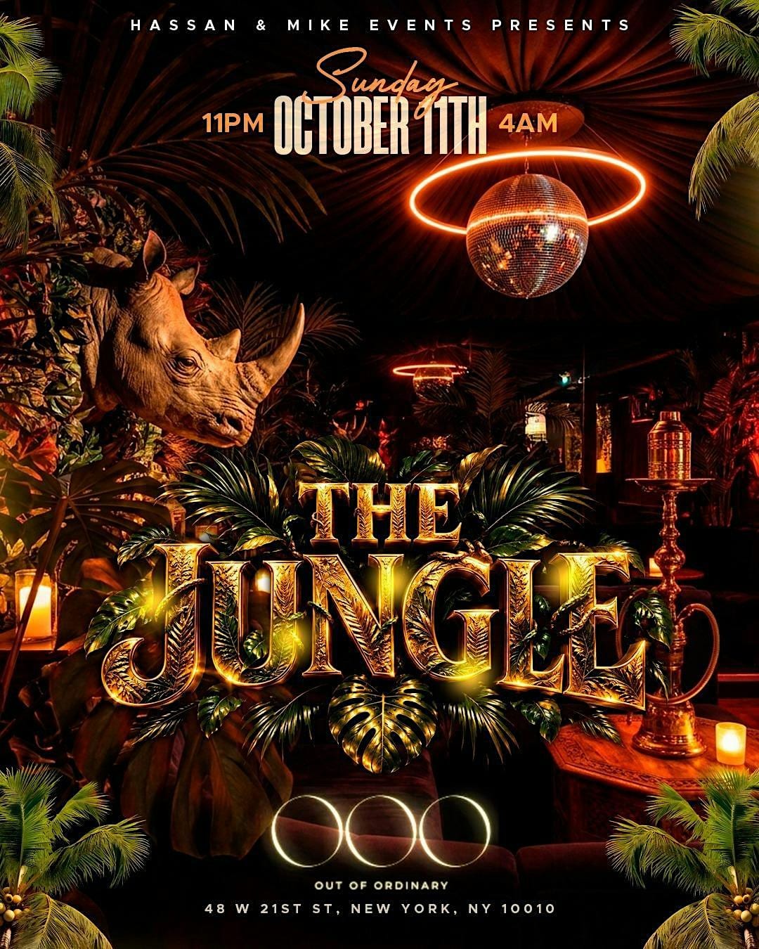 THE JUNGLE flyer