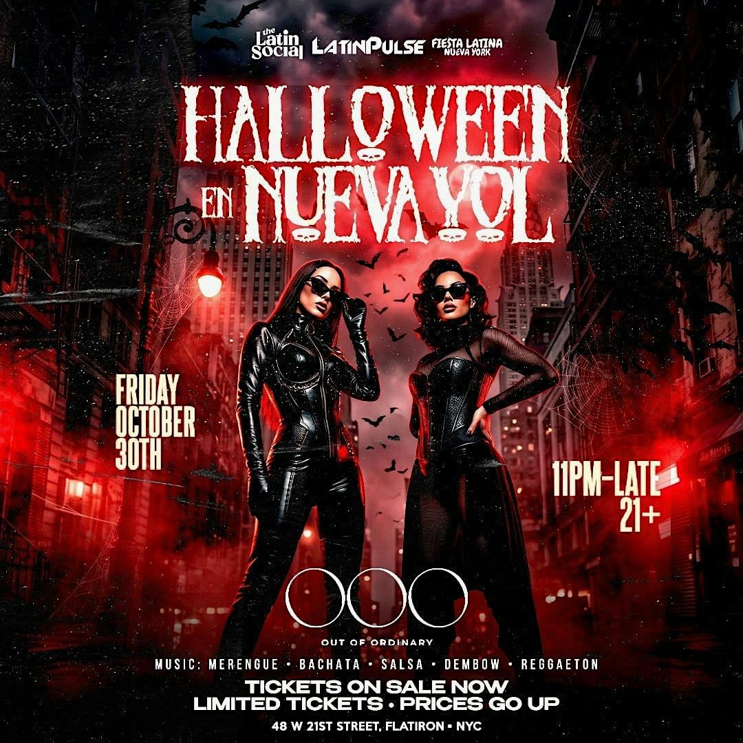 Halloween en NuevaYol: The Latin Sound of NYC flyer