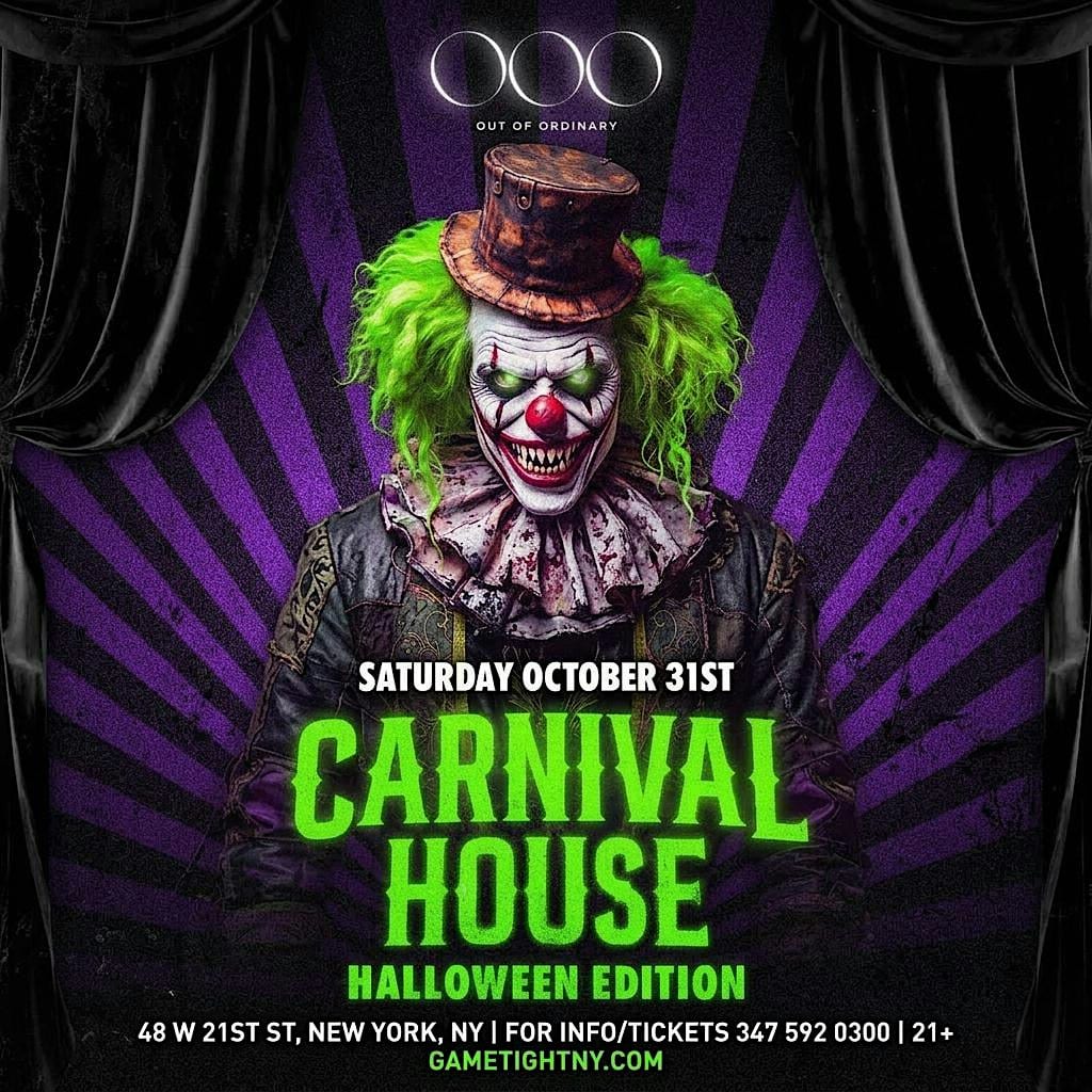 Out of Ordinary Halloween Party flyer