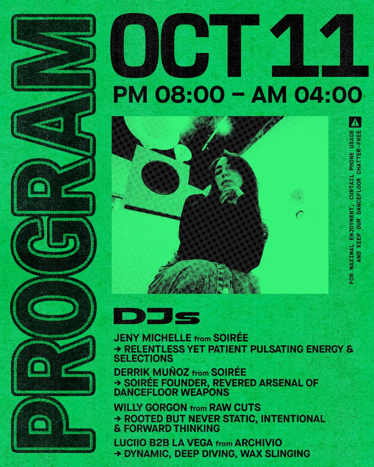 Outer Heaven presents: Sunday Soirée w/ Jeny Michelle, Derrik Muñoz, Willy Gorgon flyer