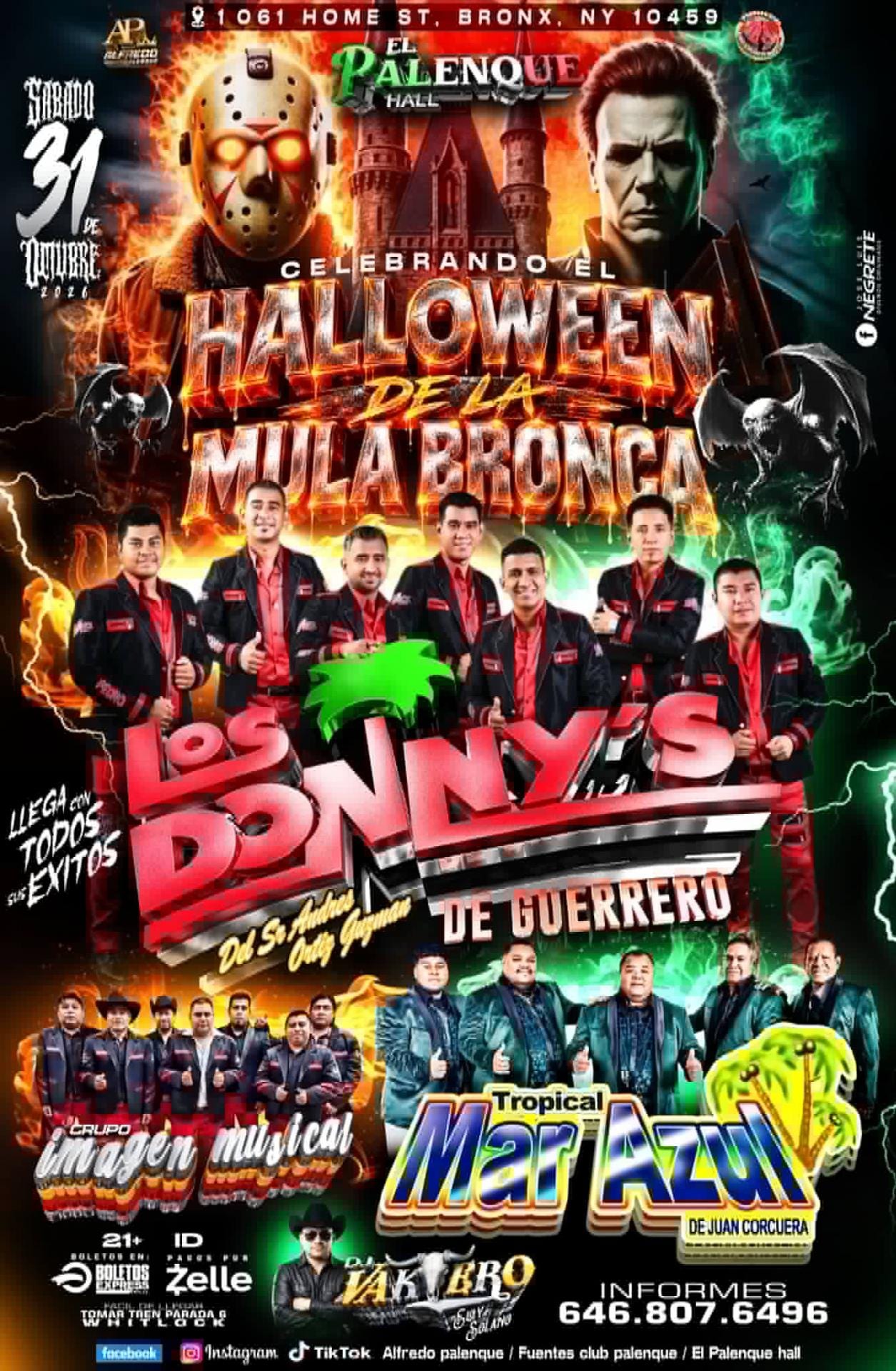 Los Donny's de Guerrero flyer