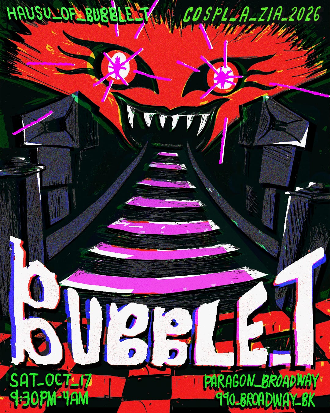 HAUSU_OF_BUBBLE T: COSPL_A_ZIA 2026 flyer