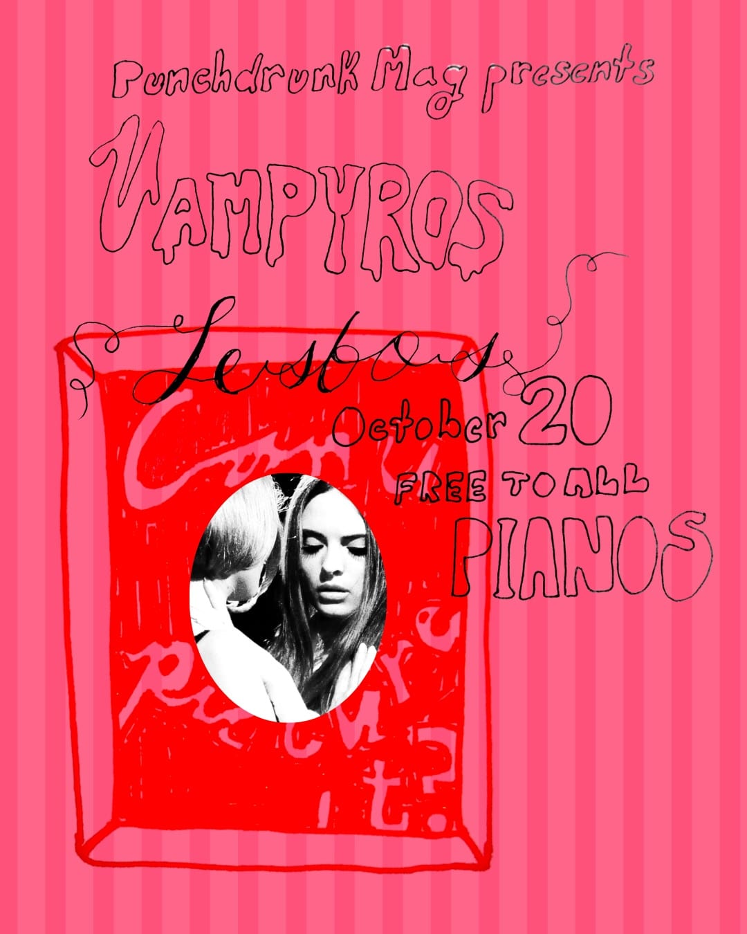 Vampyros Lesbos Screening + Afterparty with Nick Boyd & Benny Sun flyer