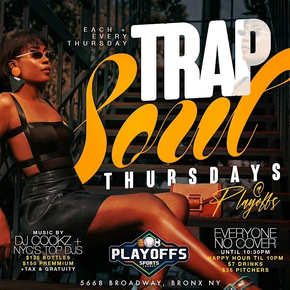 Trap Soul Thursdays flyer