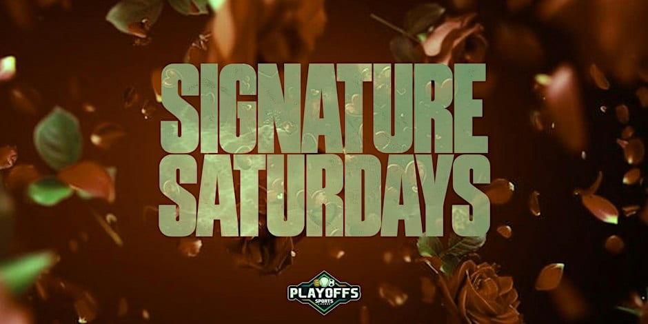 Signature Saturdays flyer