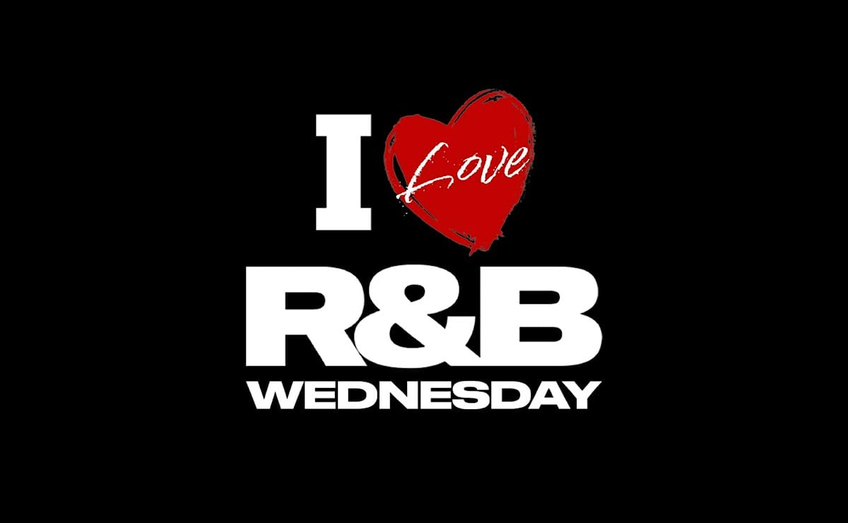 I Love R&B Wednesday flyer