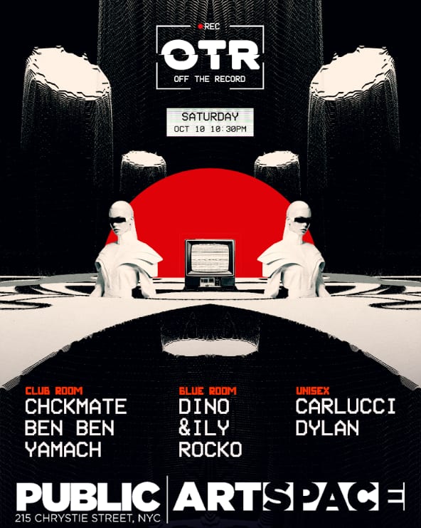 Off The Record at PUBLIC Hotel flyer
