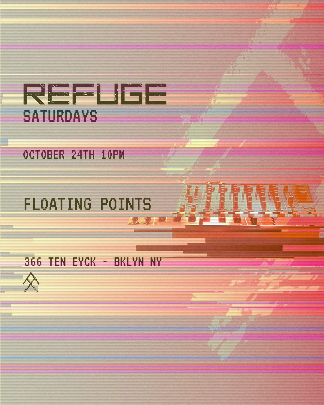 Refuge Saturday: Floating Points flyer