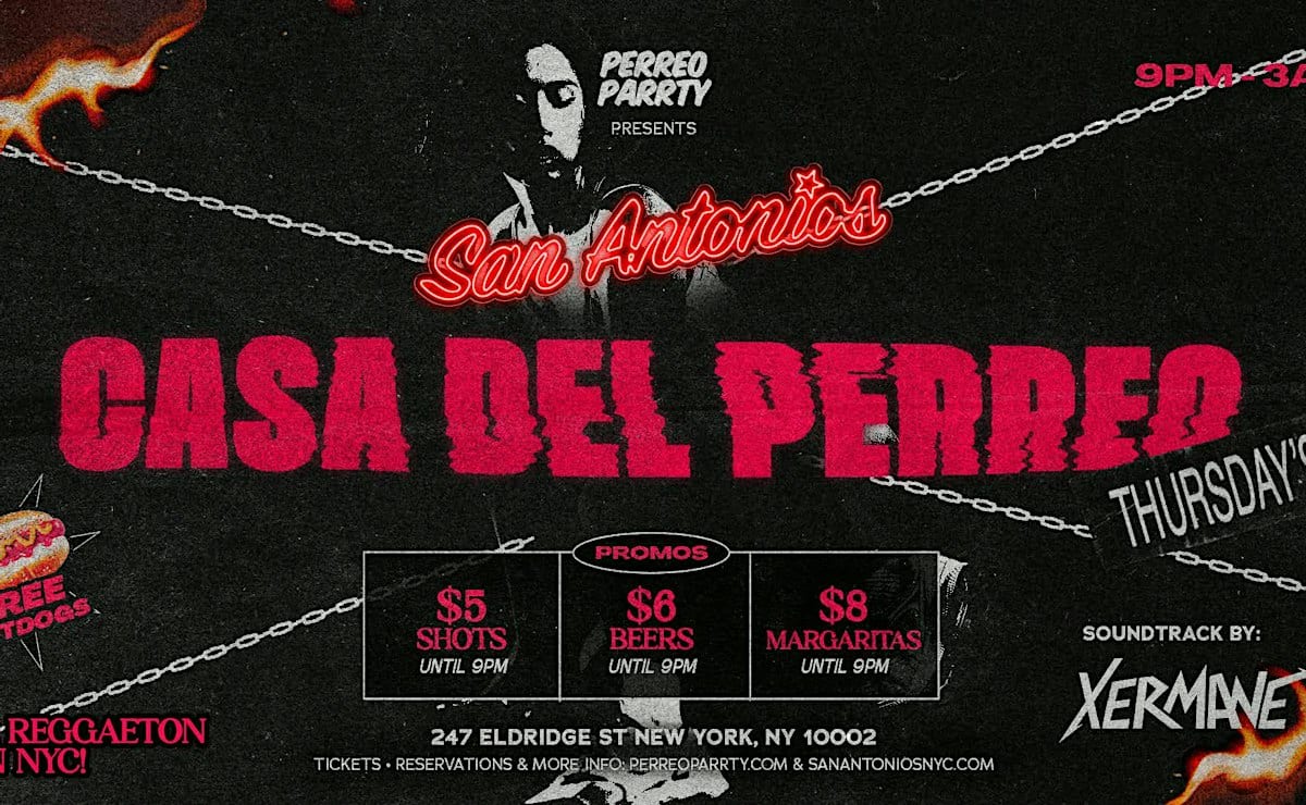 Casa del Perreo: Reggaeton Thursdays at San Antonios flyer