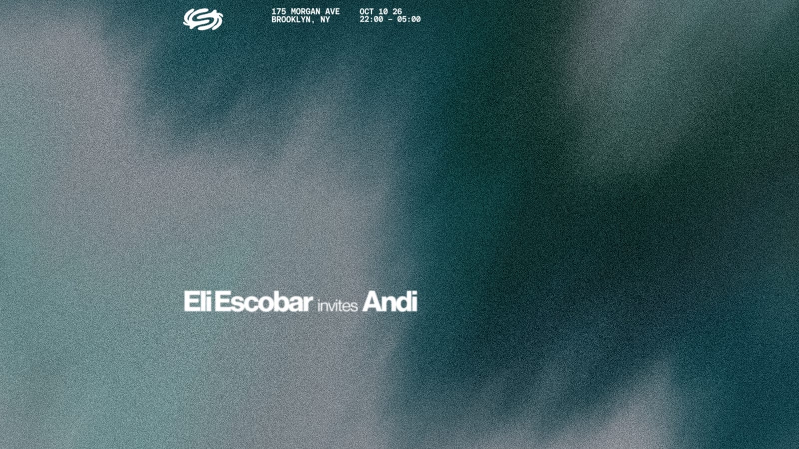 RESIDENCY: Eli Escobar, Andi flyer