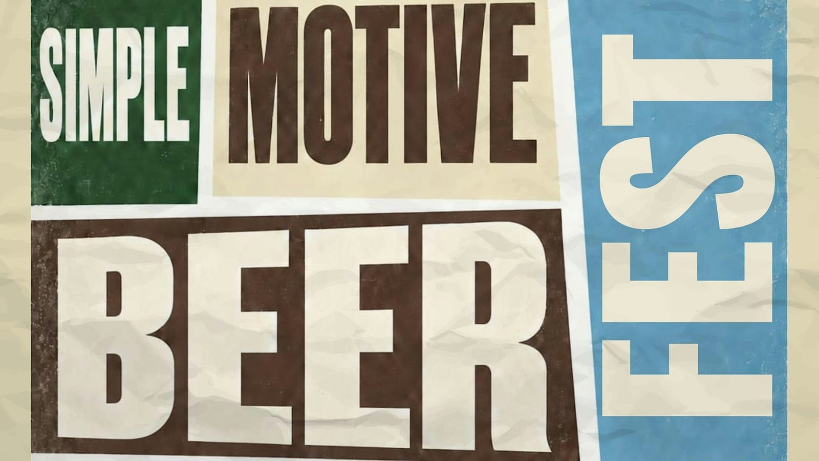Simple Motive Brewing Beer Fest flyer