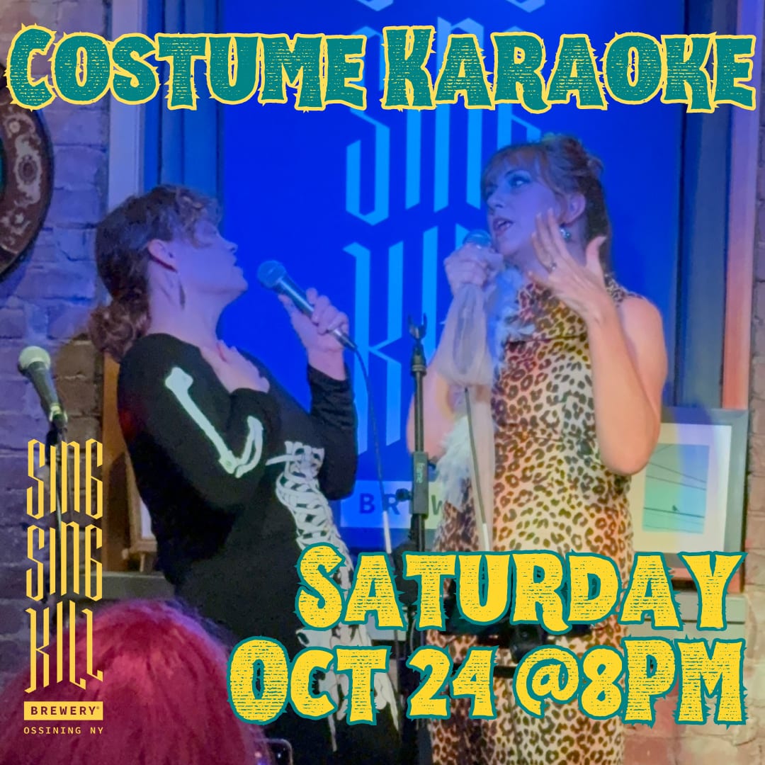 Costume Karaoke flyer