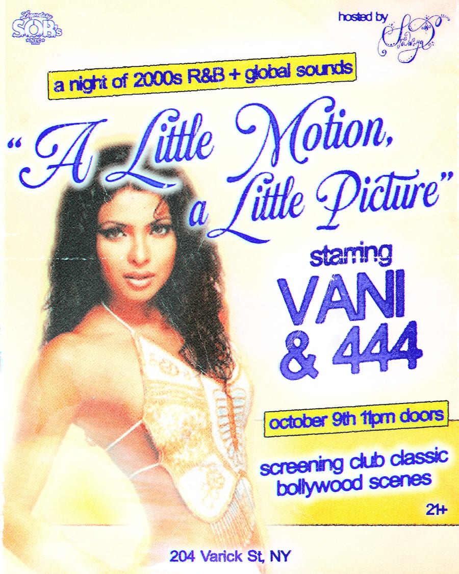 A Little Motion, A Little Picture flyer