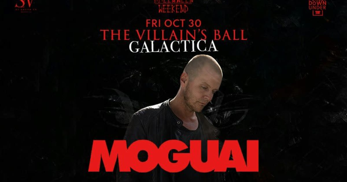 MOGUAI (with Stoon): The Villain's Ball: Galactica flyer