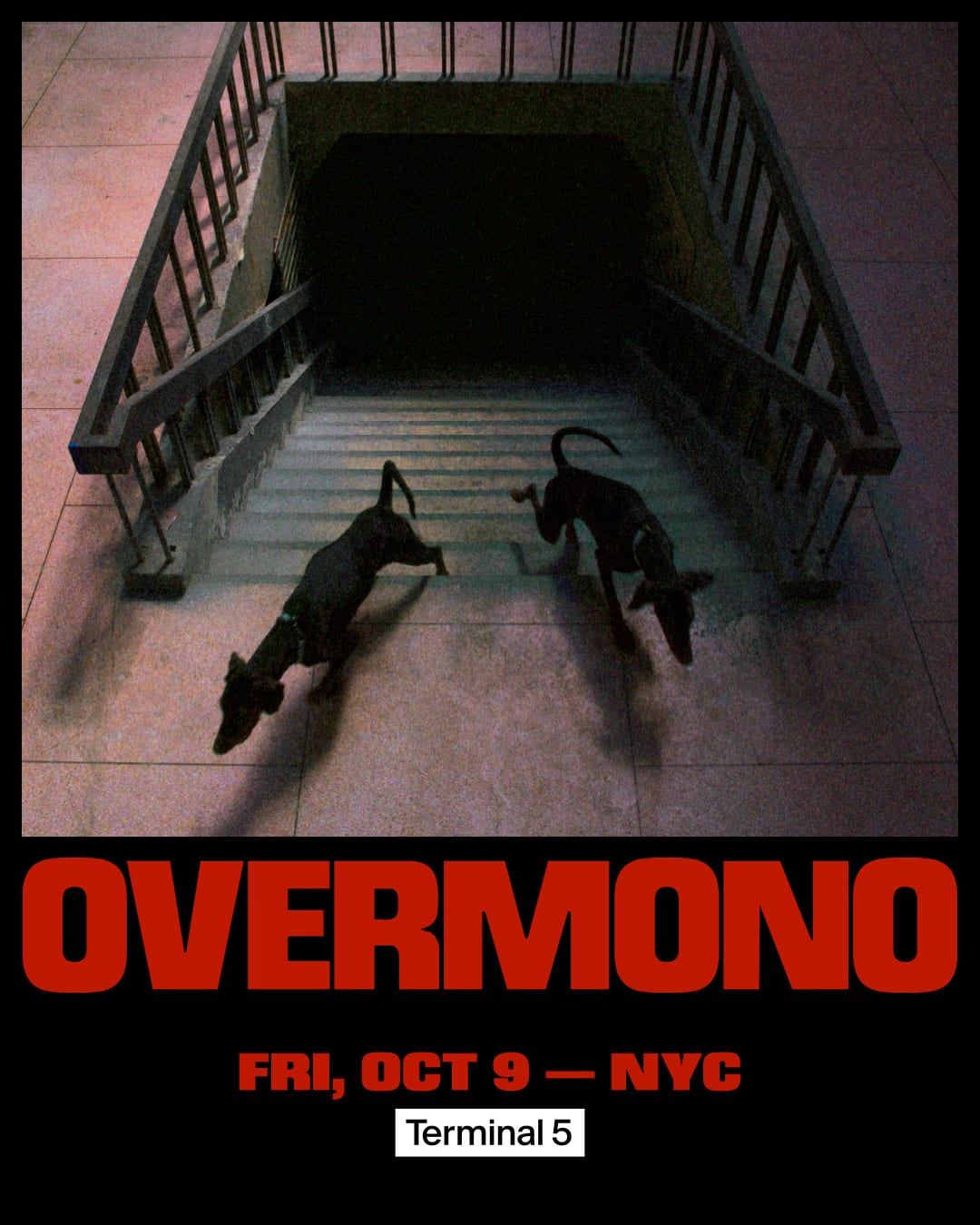 Overmono flyer