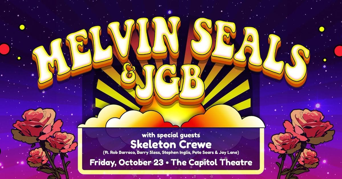 Melvin Seals & JGB w/ Skeleton Crewe flyer