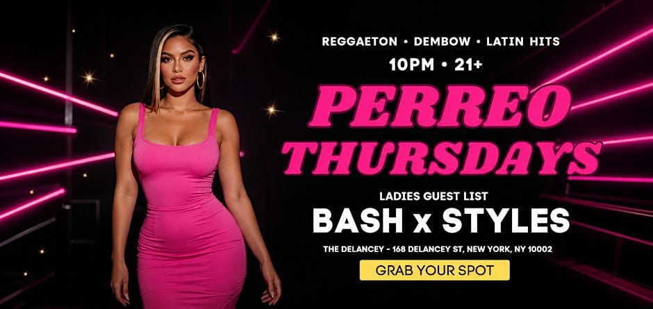 Perreo Thursdays at The Delancey flyer