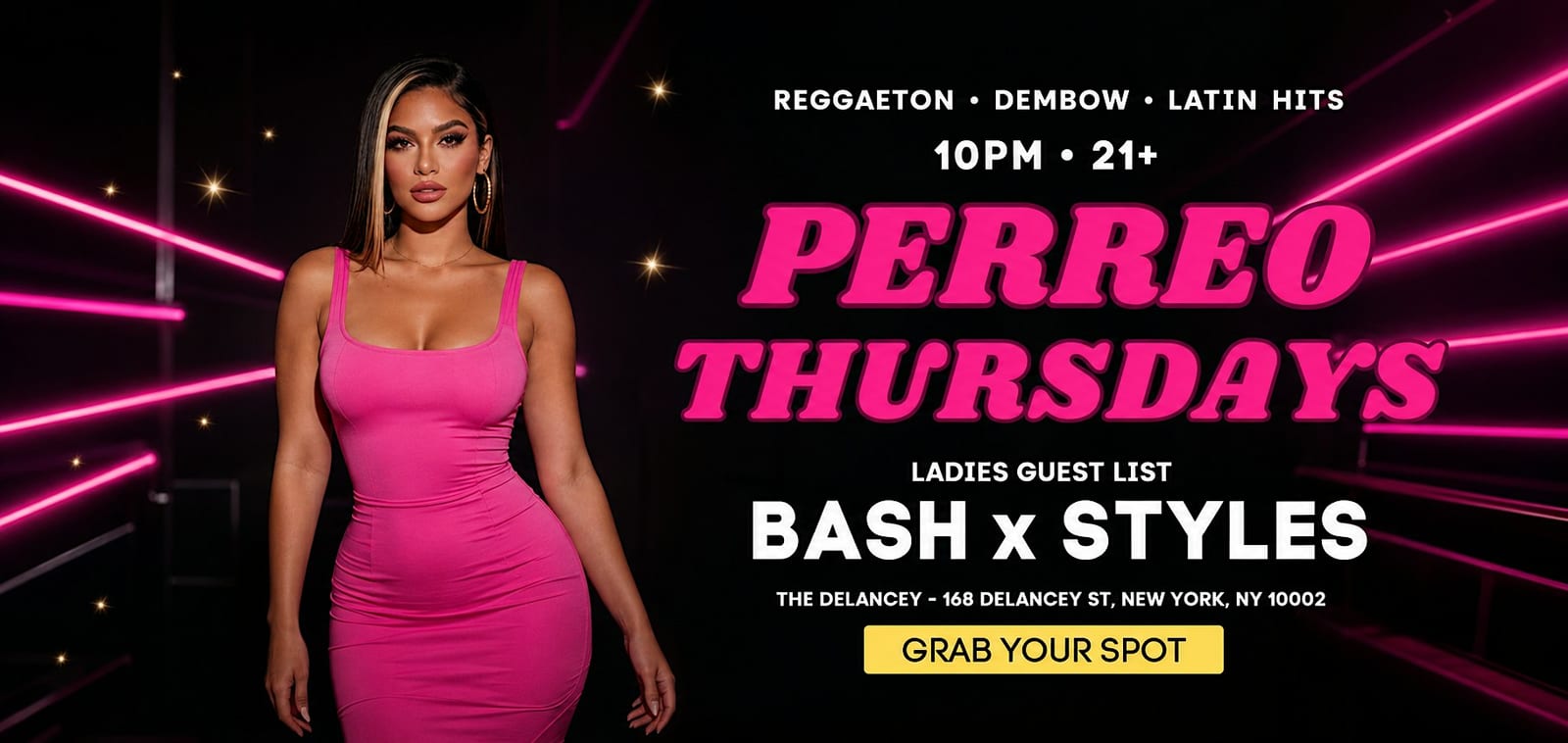 Perreo Thursdays at The Delancey flyer