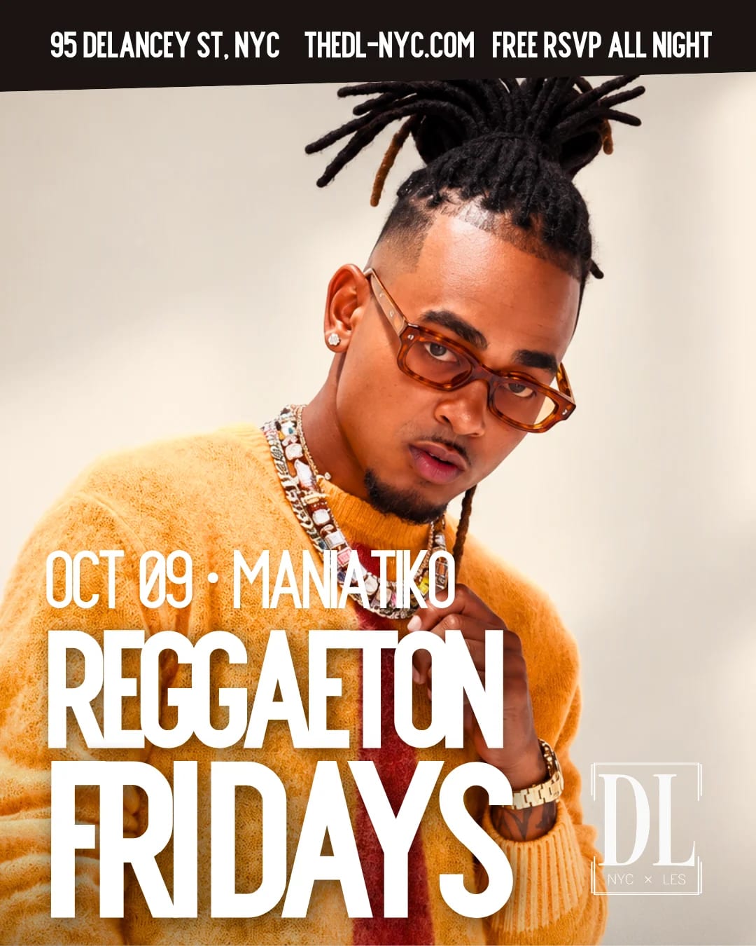 Reggaeton Fridays flyer