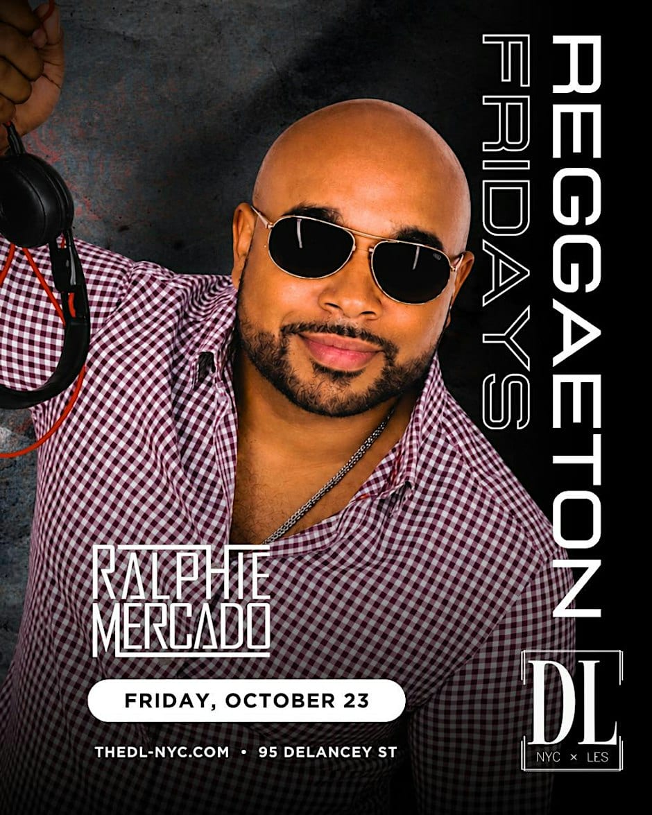 Reggaeton Fridays at The DL flyer