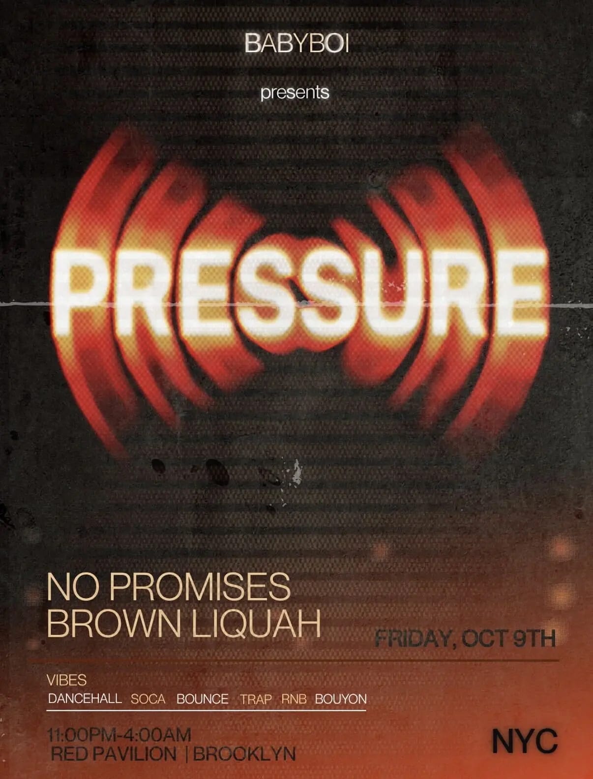 Babyboi: Pressure flyer
