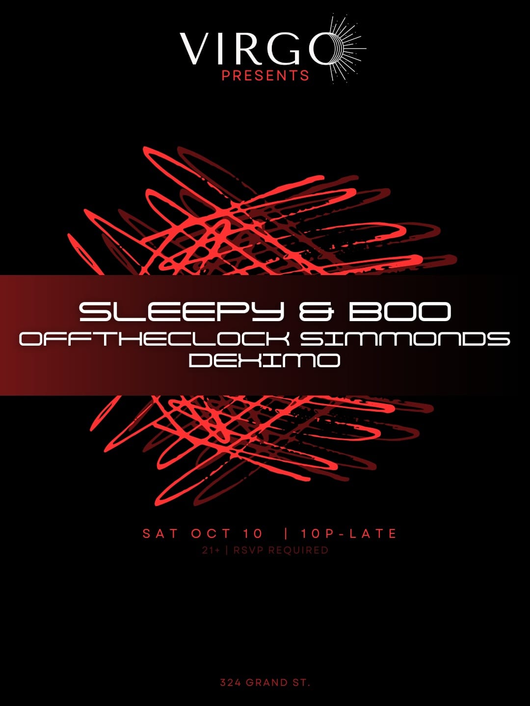 Sleepy & Boo flyer