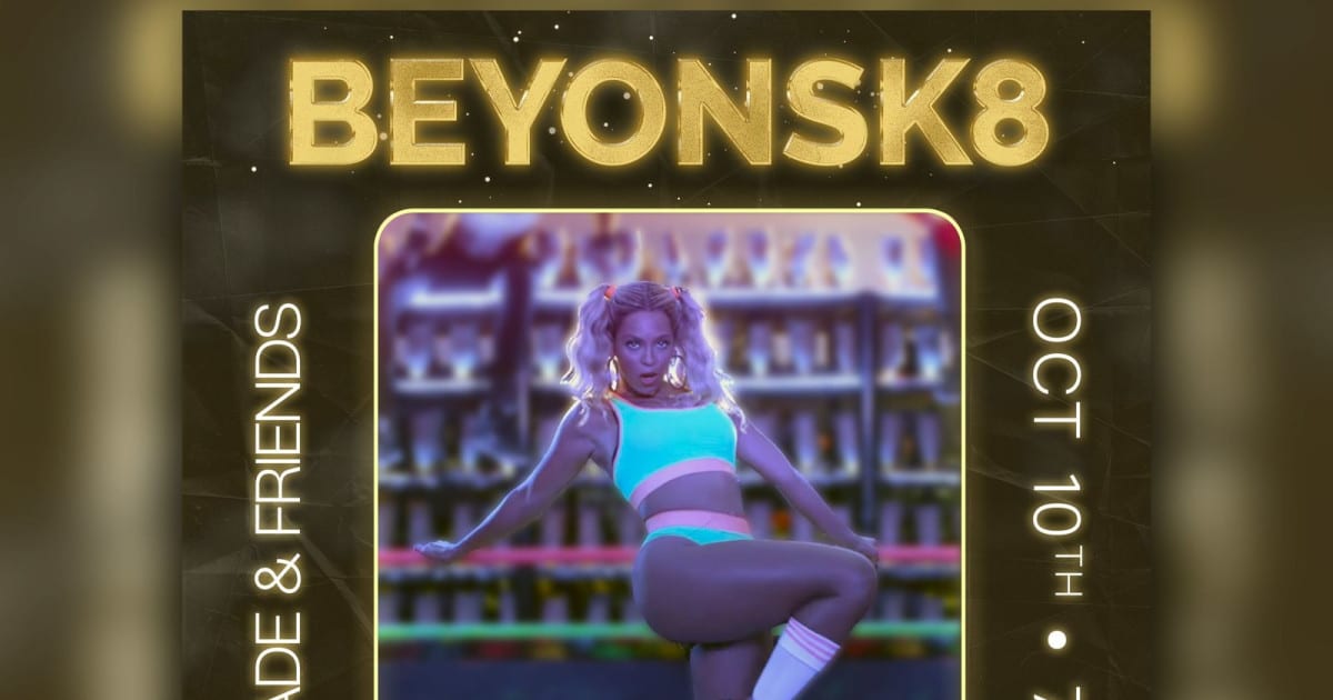 Beyonsk8 ft DJ Fade & Friends flyer