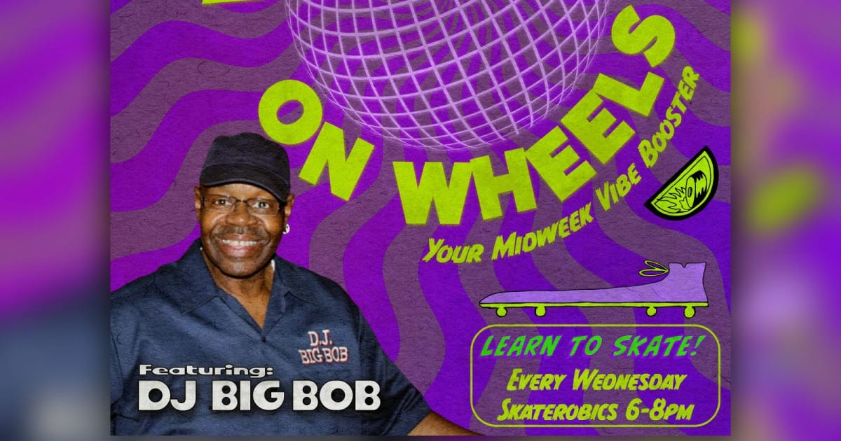 Wednesday on Wheels ft. DJ Big Bob flyer
