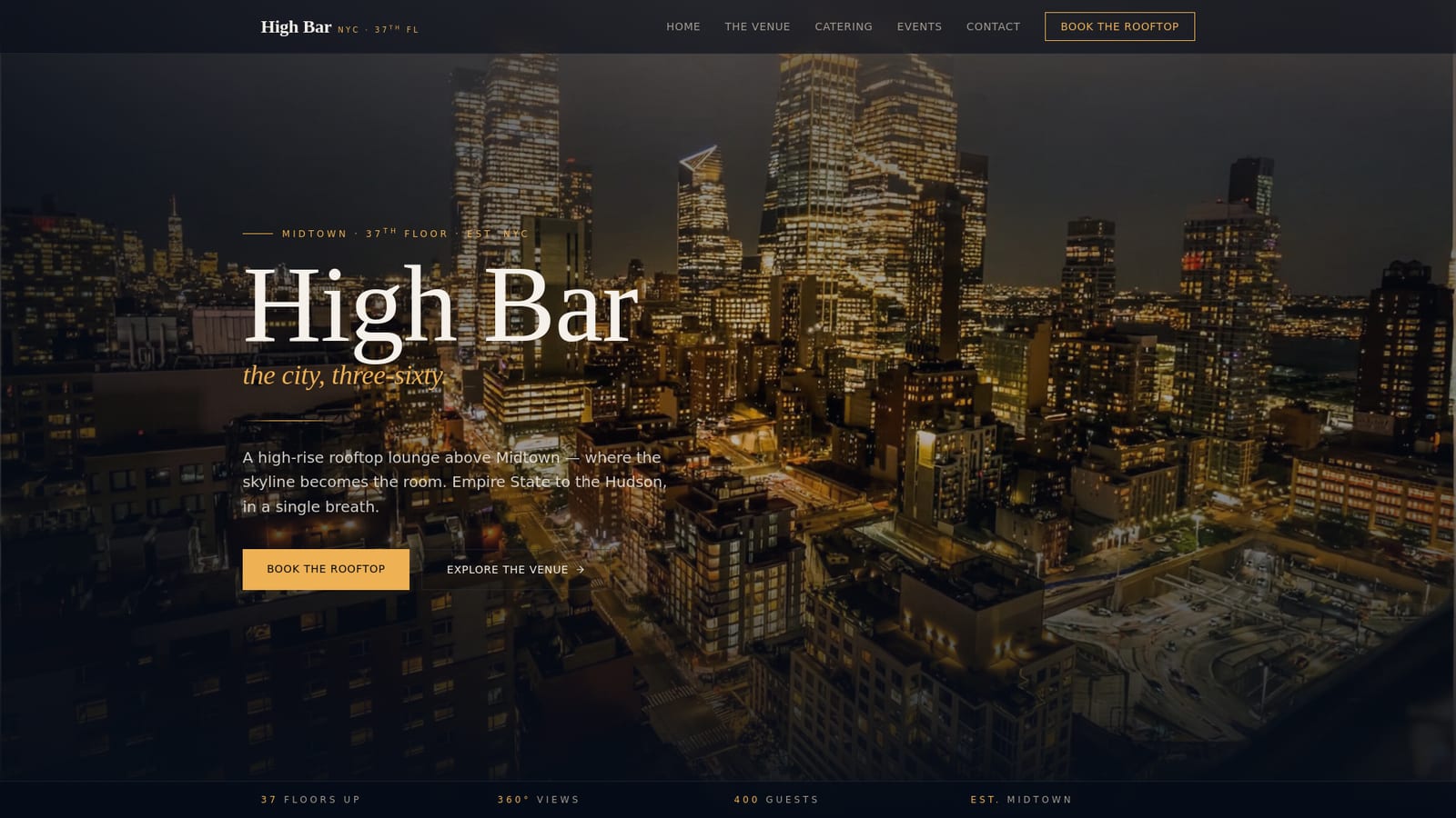 High Bar NYC