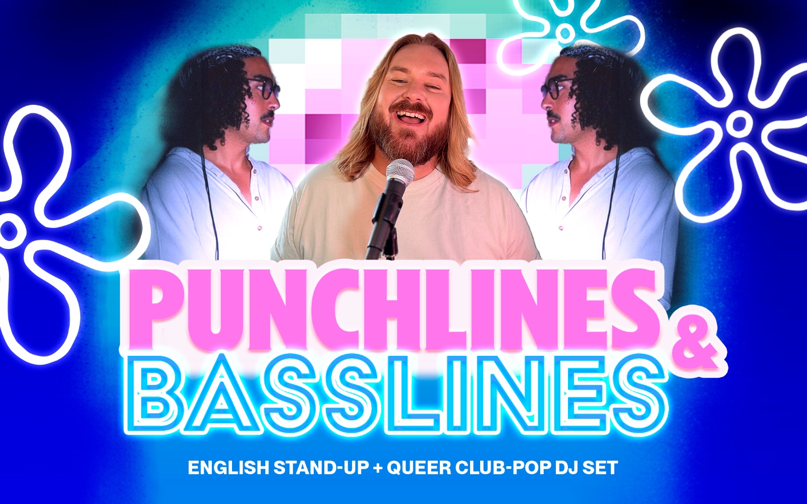 Punchlines & Basslines - Stand-up en anglais + DJ set Queer Club-Pop