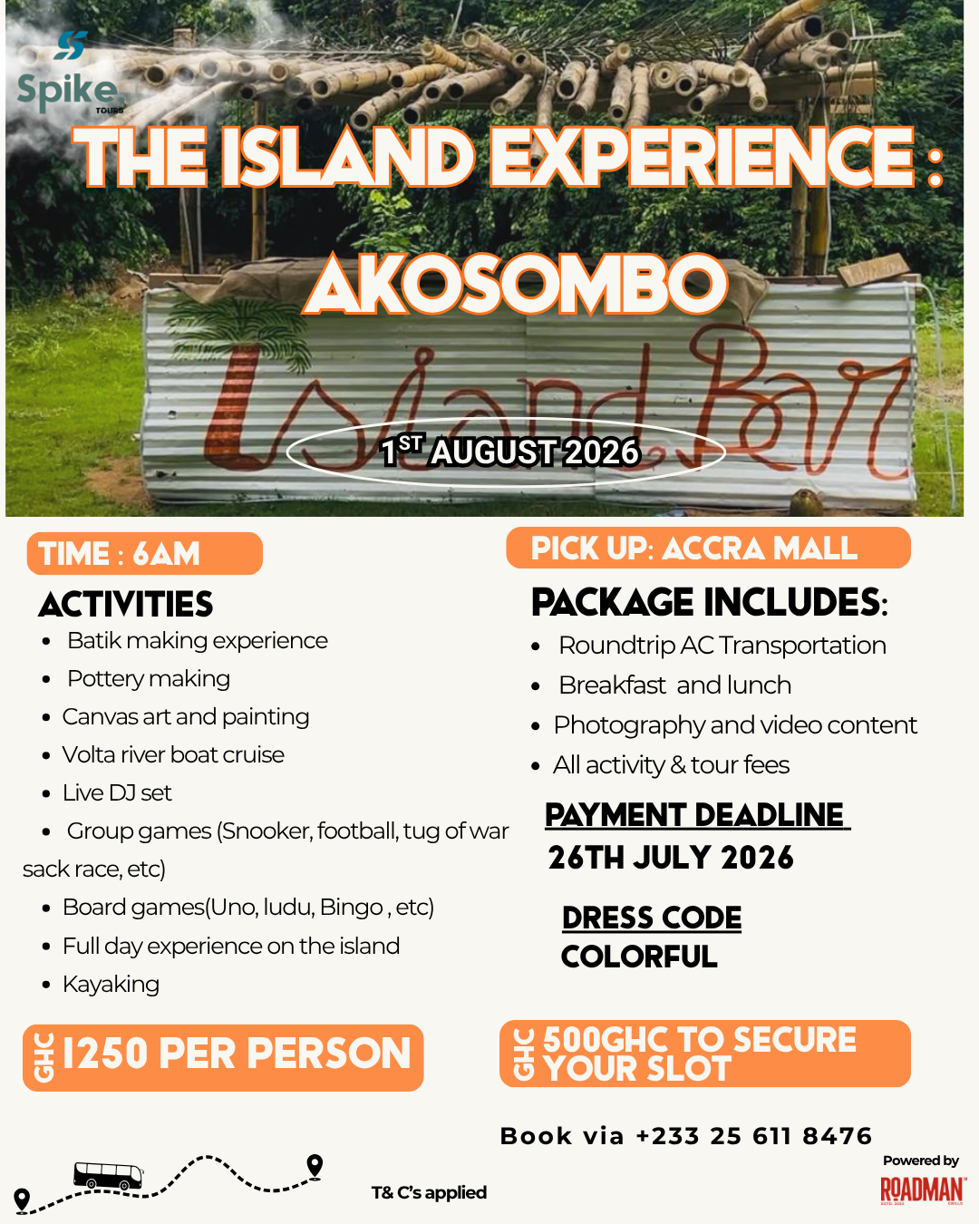 The Island Experience: Akosombo