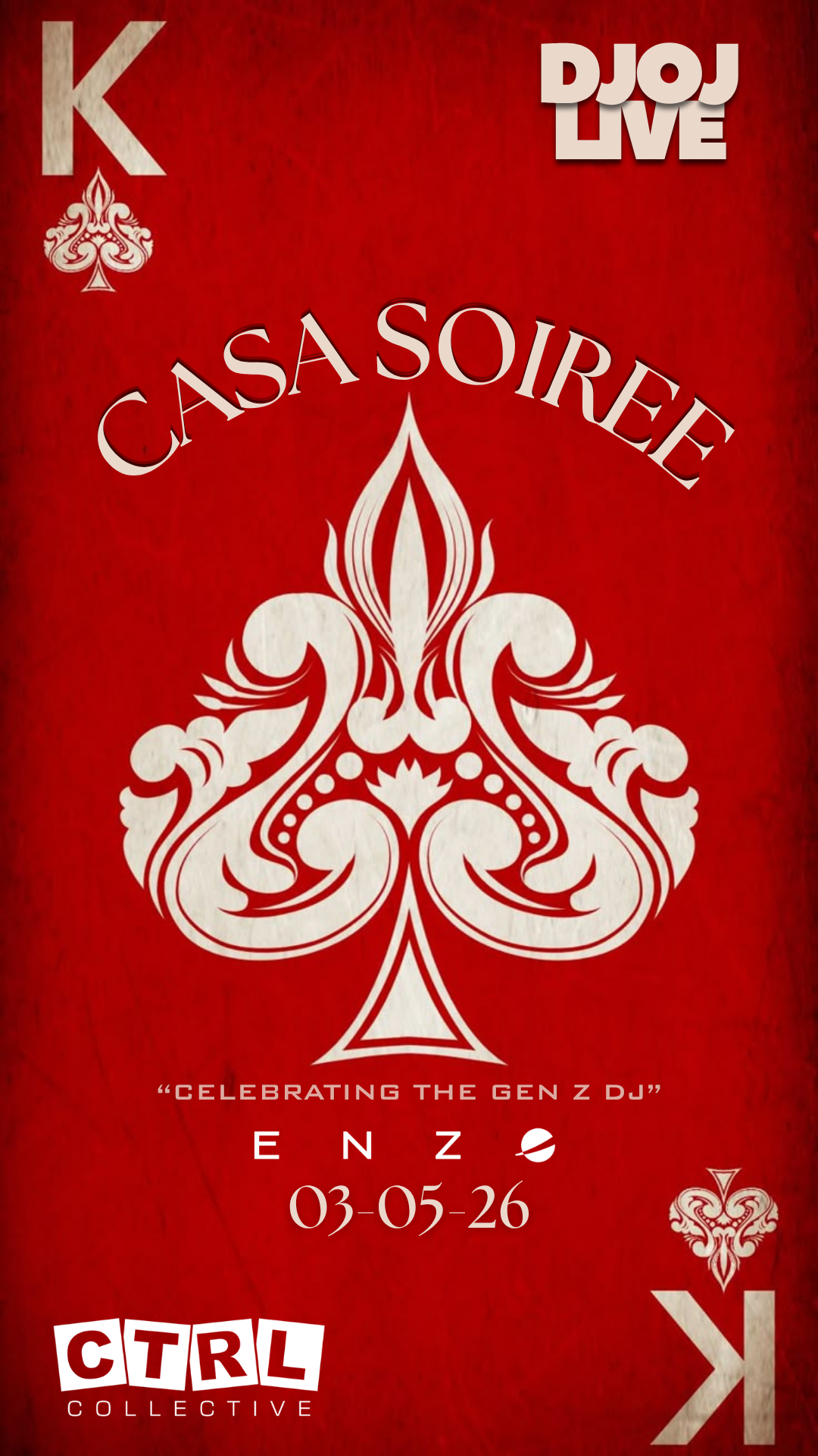 CASA SOIRÉE DJOJLIVE