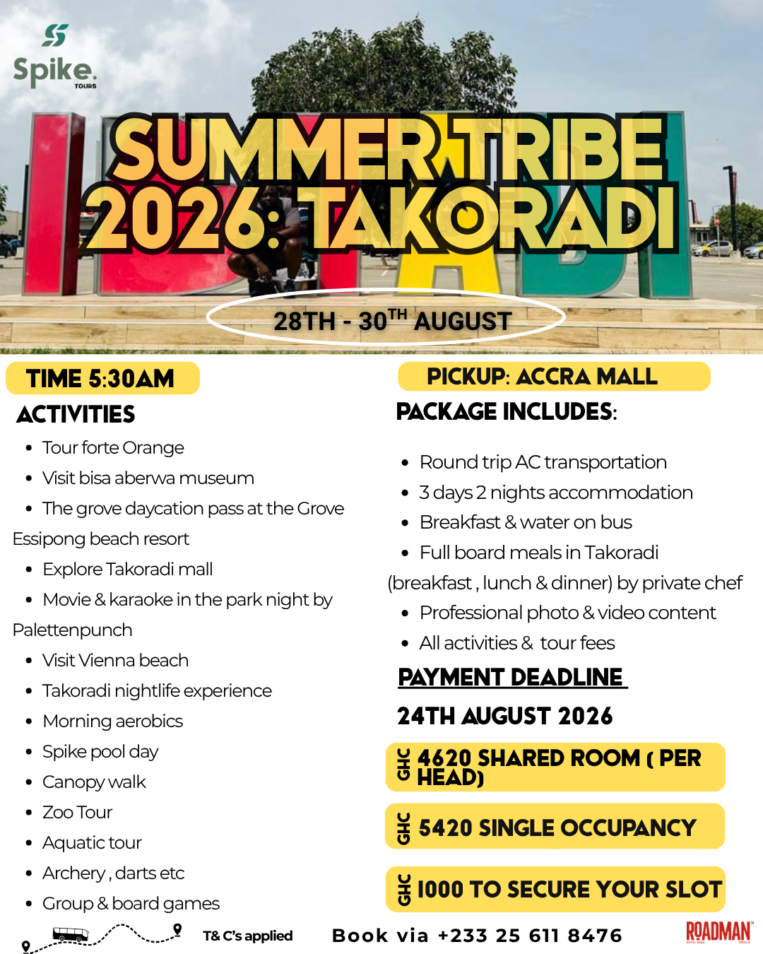 Summer Tribe 2026: Takoradi