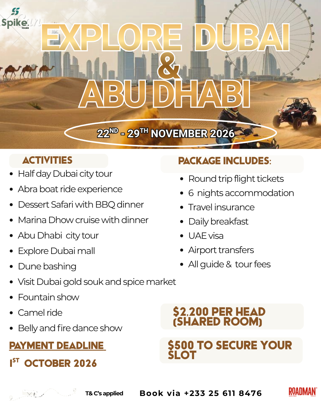 EXPLORE DUBAI & ABU DHABI