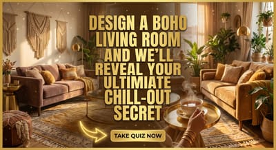 Design a Boho Living Room and We'll Reveal Your Ultimate Chill-Out Secret