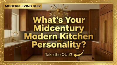 What's Your Midcentury Modern Kitchen Personality?
