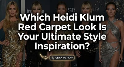 Which Heidi Klum Red Carpet Look Is Your Ultimate Style Inspiration?