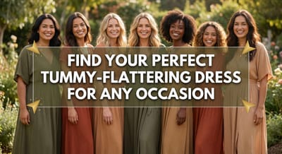 Find Your Perfect Tummy-Flattering Dress For Any Occasion