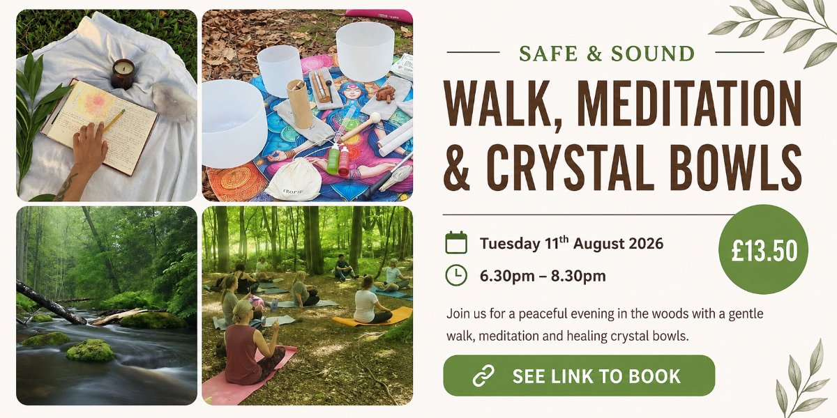 SAFE & SOUND EVENT - Wellness Walk with Meditation & Sound Therapy