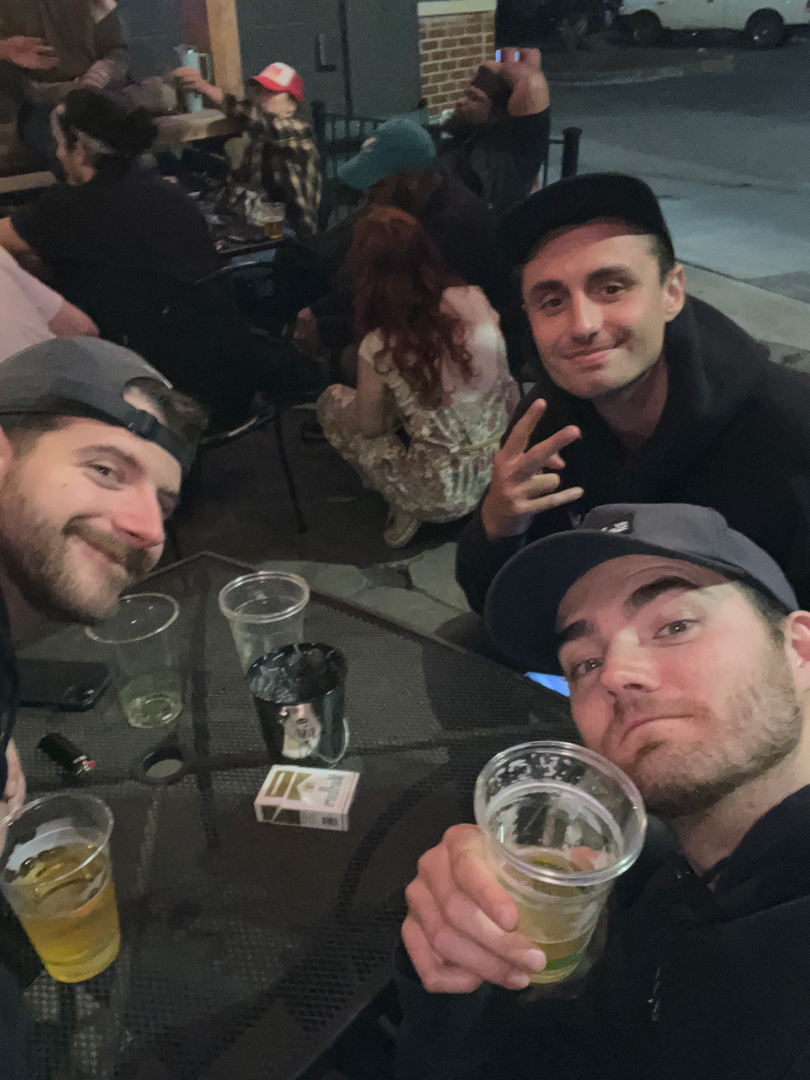Pregaming for the Shrek musical