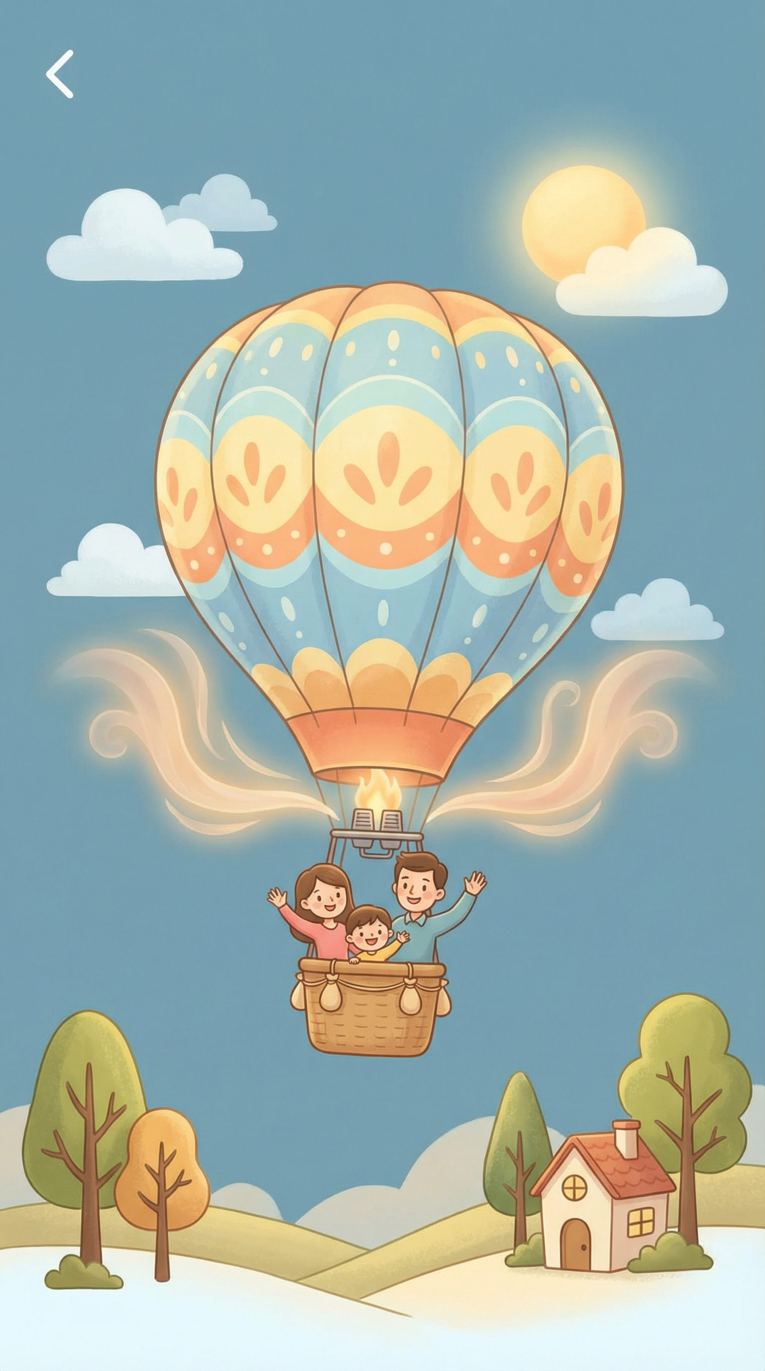 How do hot air balloons rise into the sky?