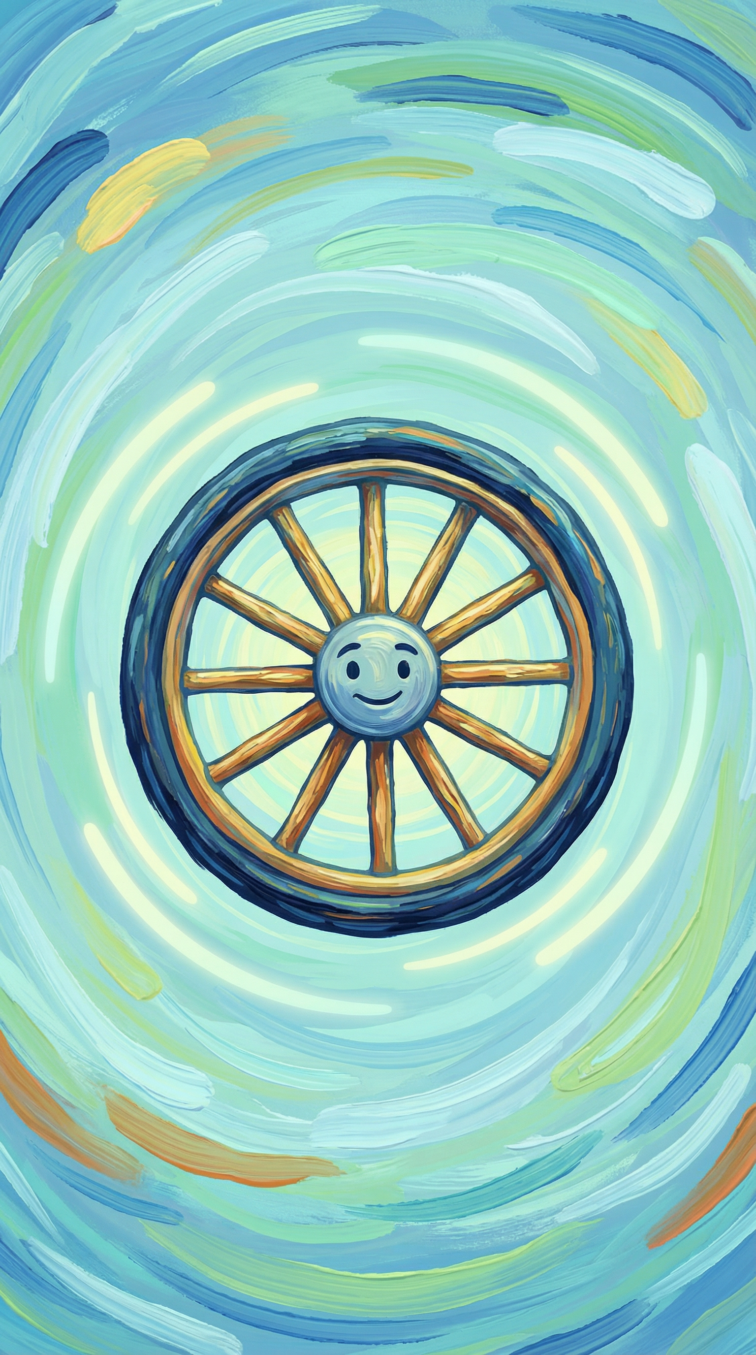 How do wheels help a bicycle go fast?