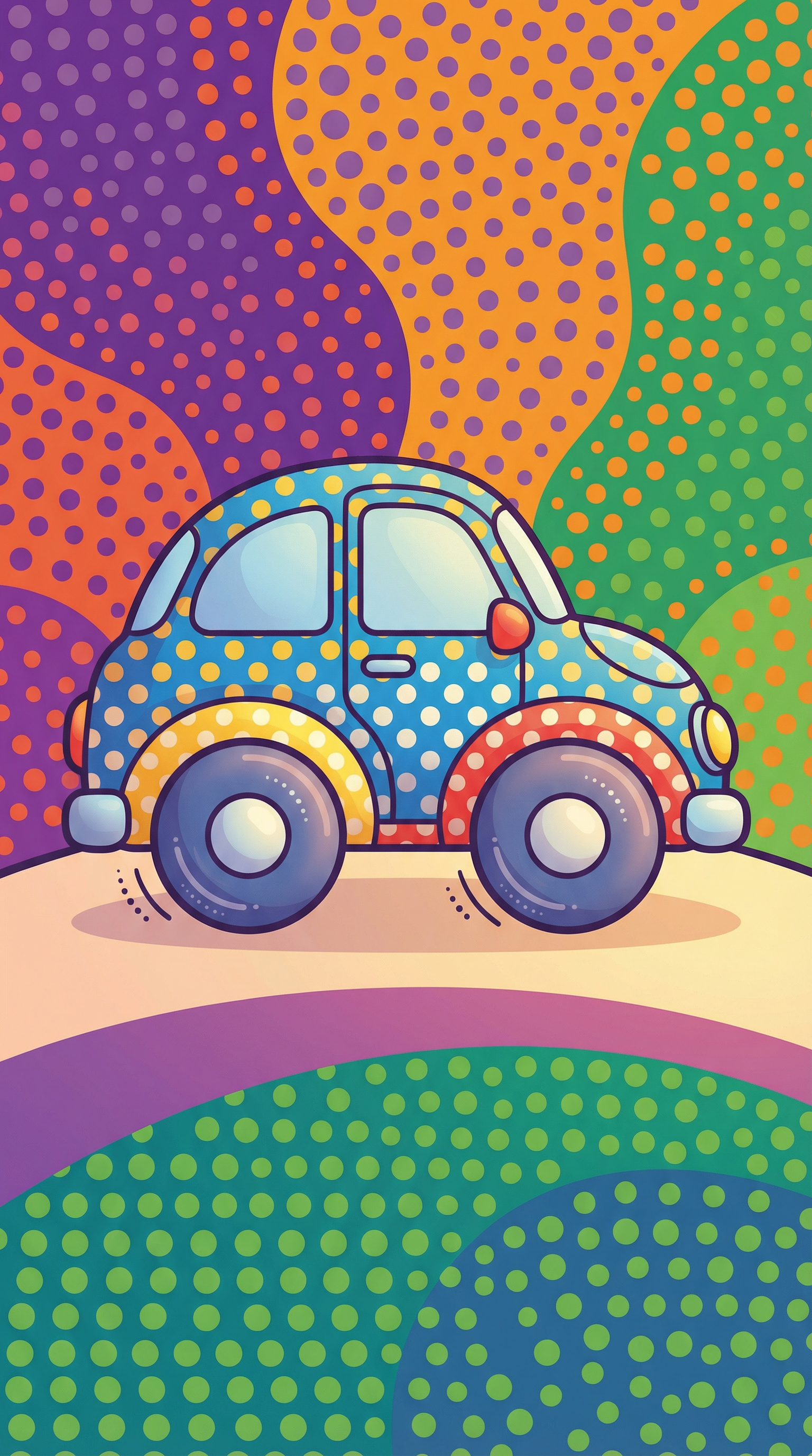 Why do cars have wheels that go round and round?