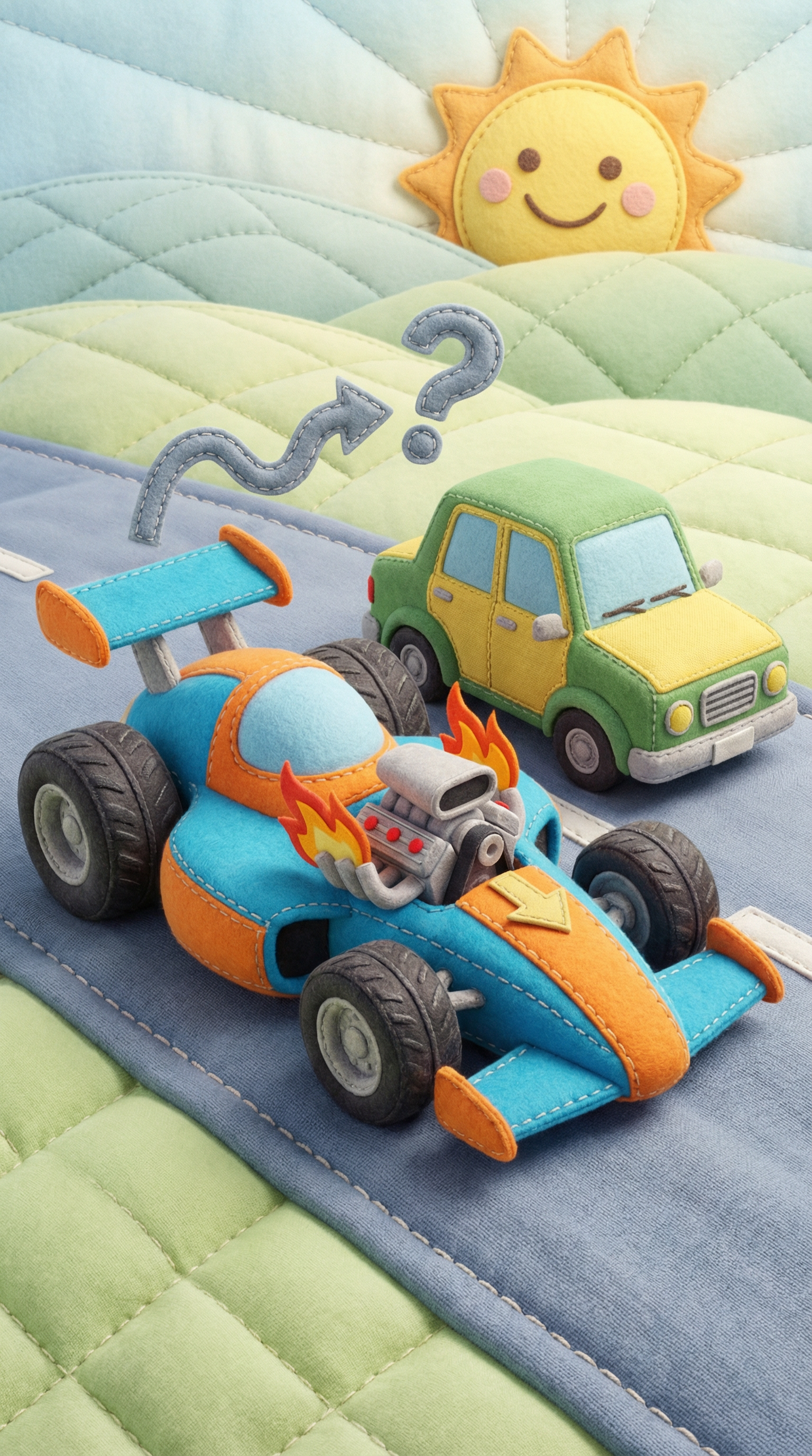 Why do race cars go faster than regular cars?