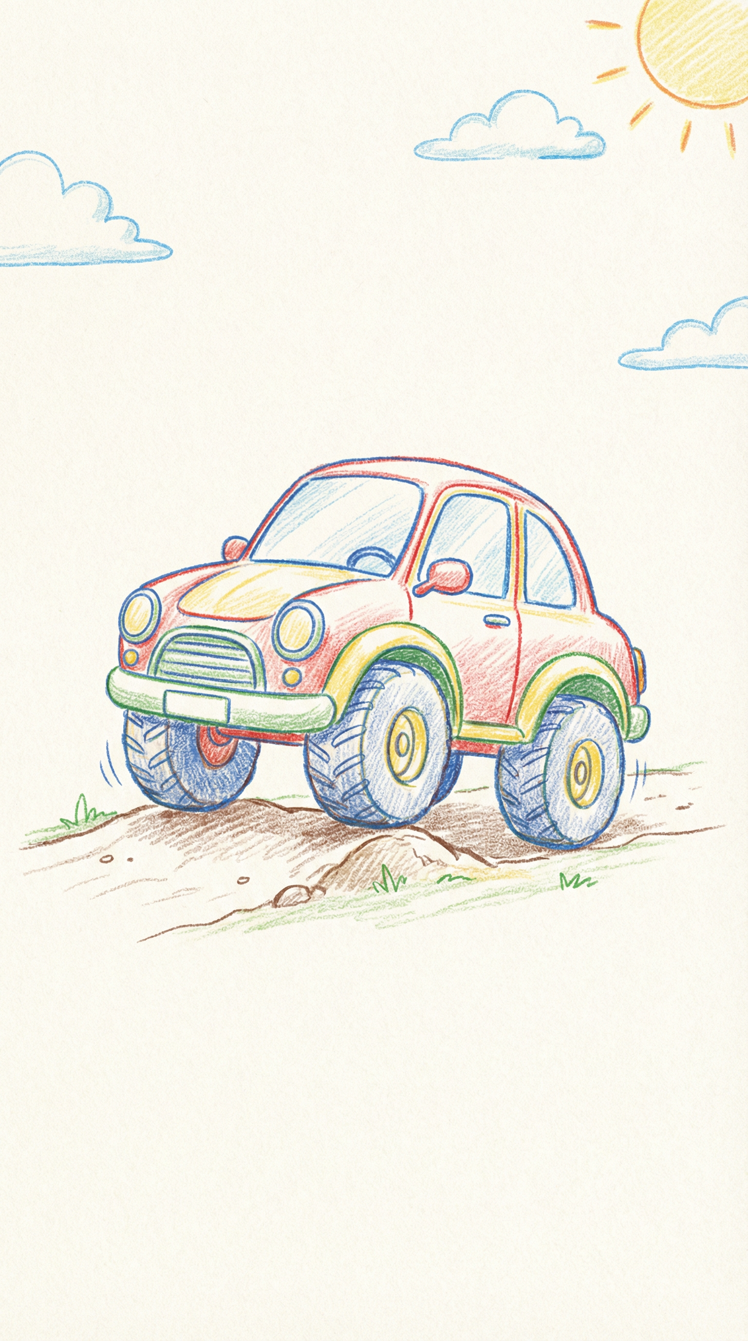 Why do some cars have big wheels?