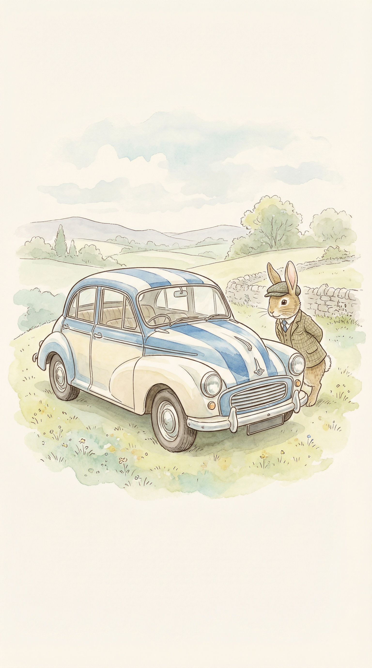 Why do some cars have stripes painted on them?