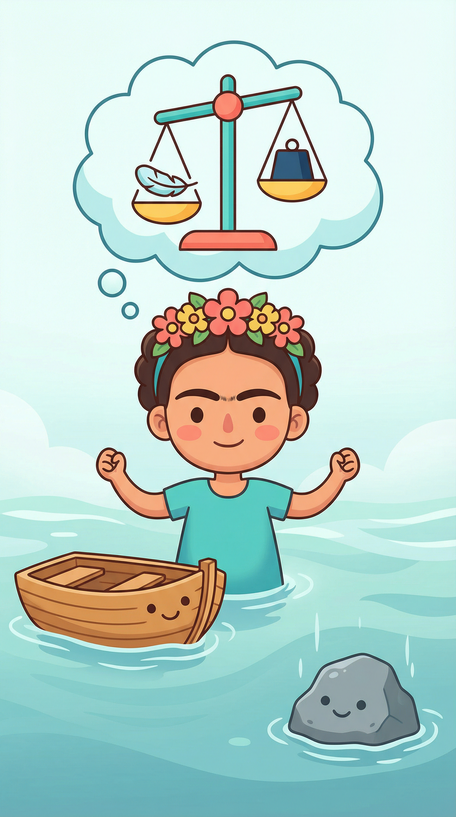 Why do some materials float on water while others sink?