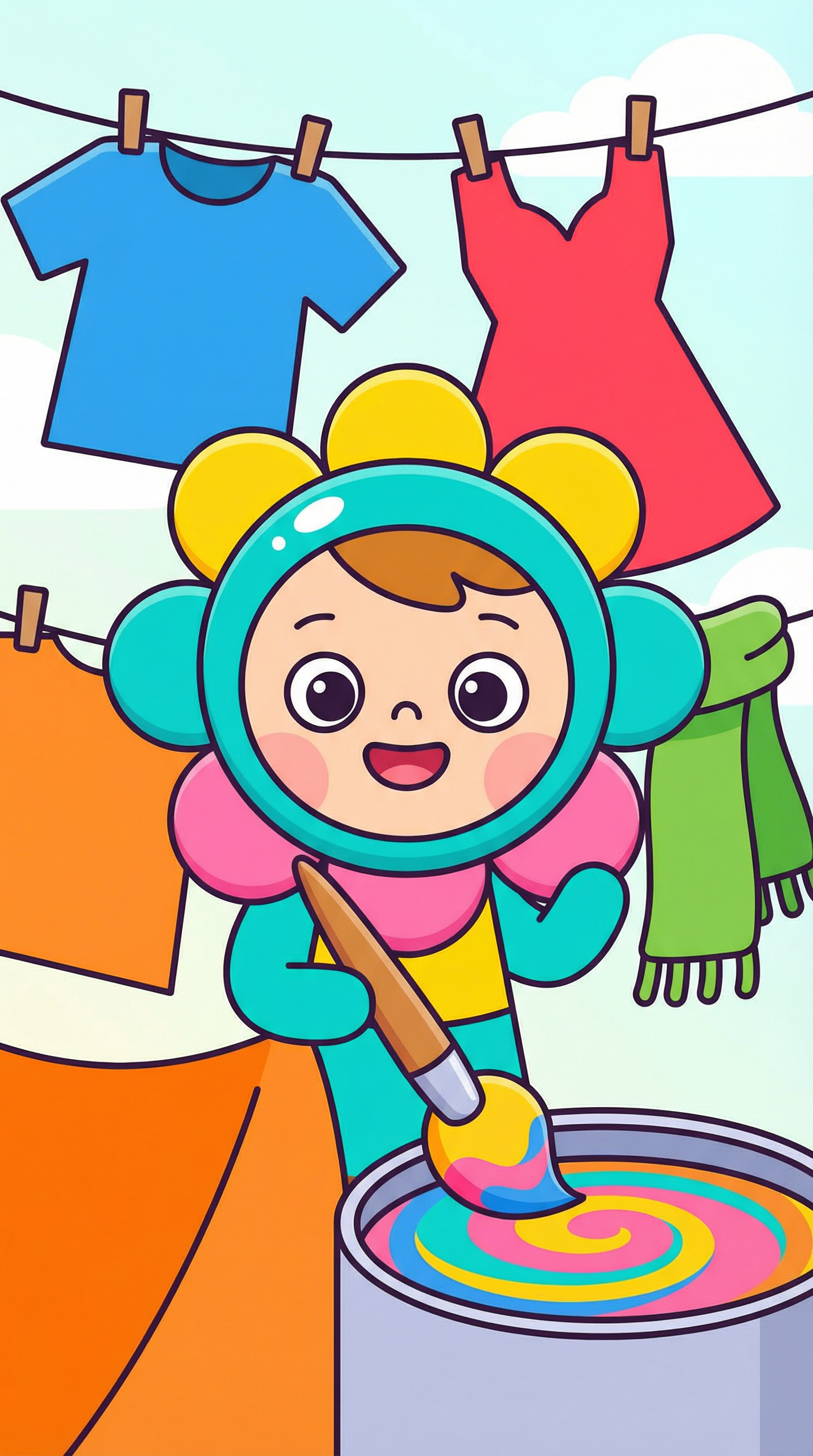 Why do we use different colors to dye fabric?