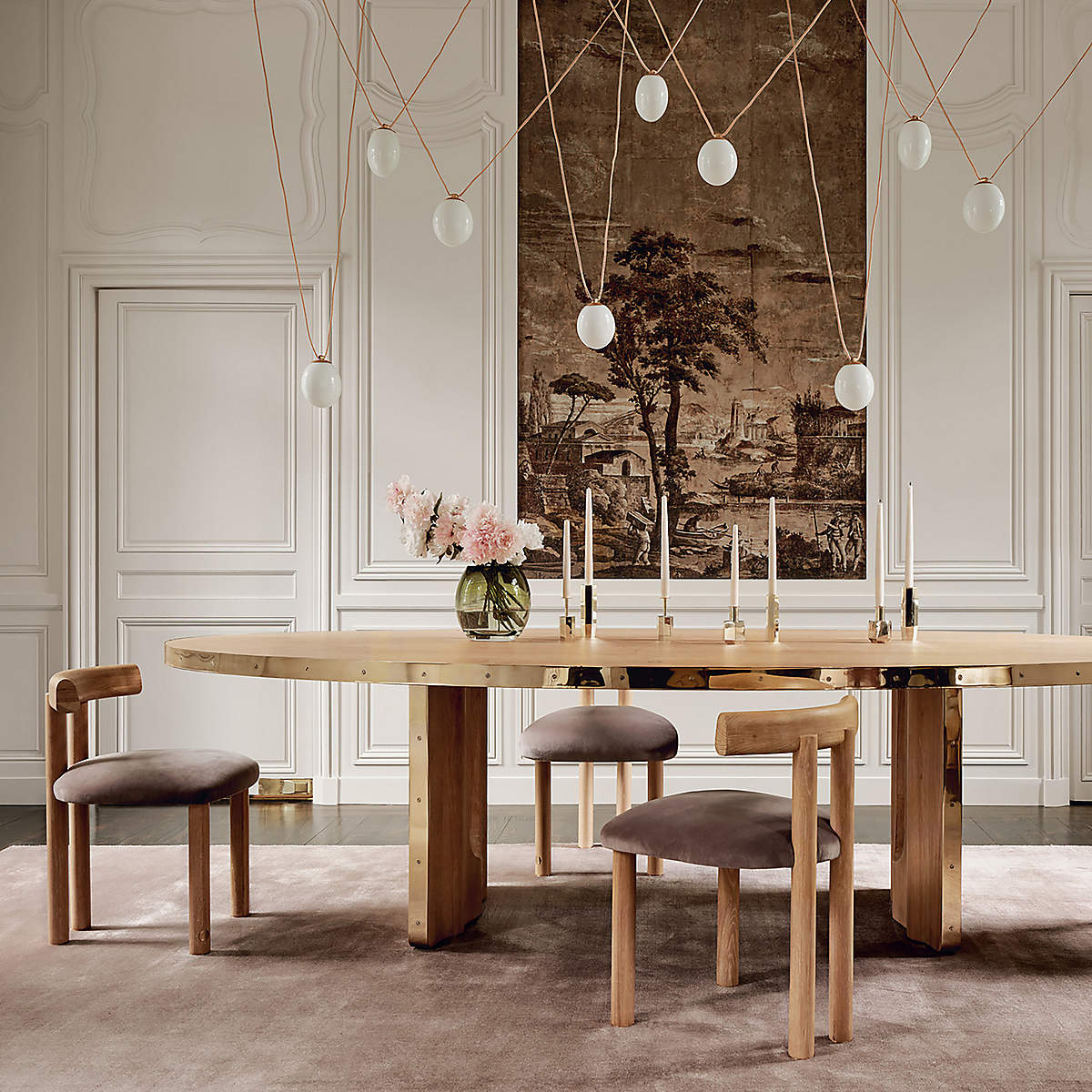 Albertine Dining Table by Andrea Sanguineti