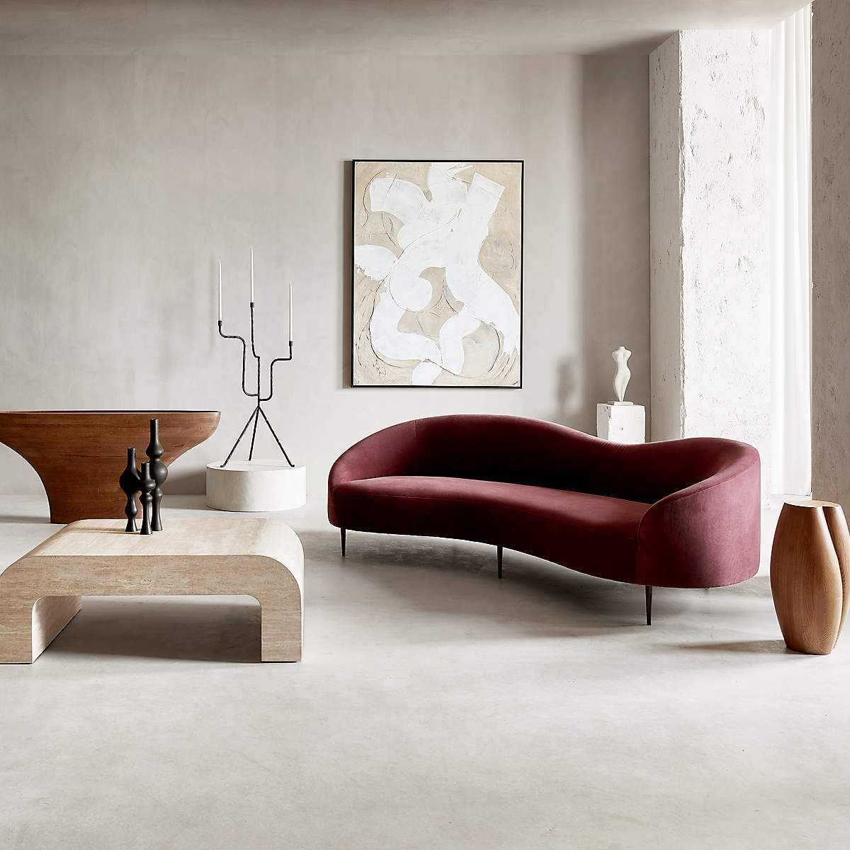 Lilian Vela Sofa by Andrea Sanguineti